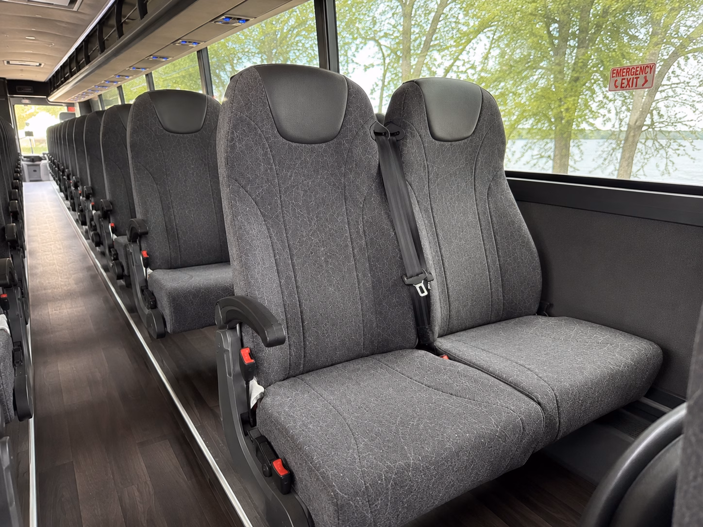bossier city spacious charter bus rentals for bossier city wedding groups