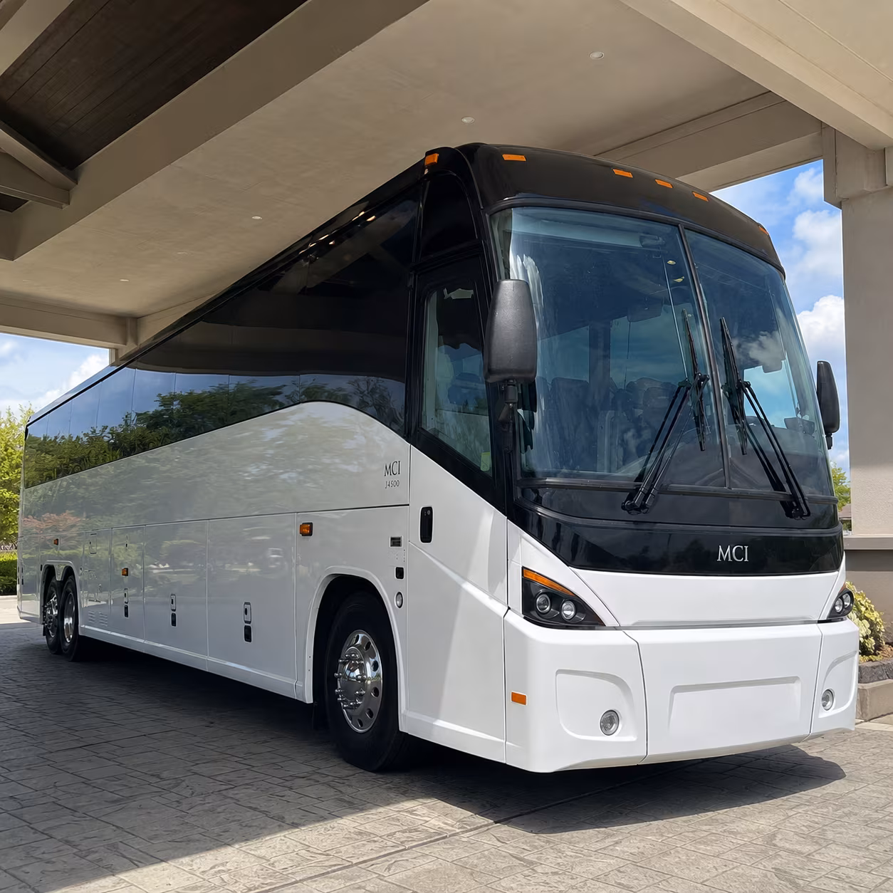 bus rental options for longview trips