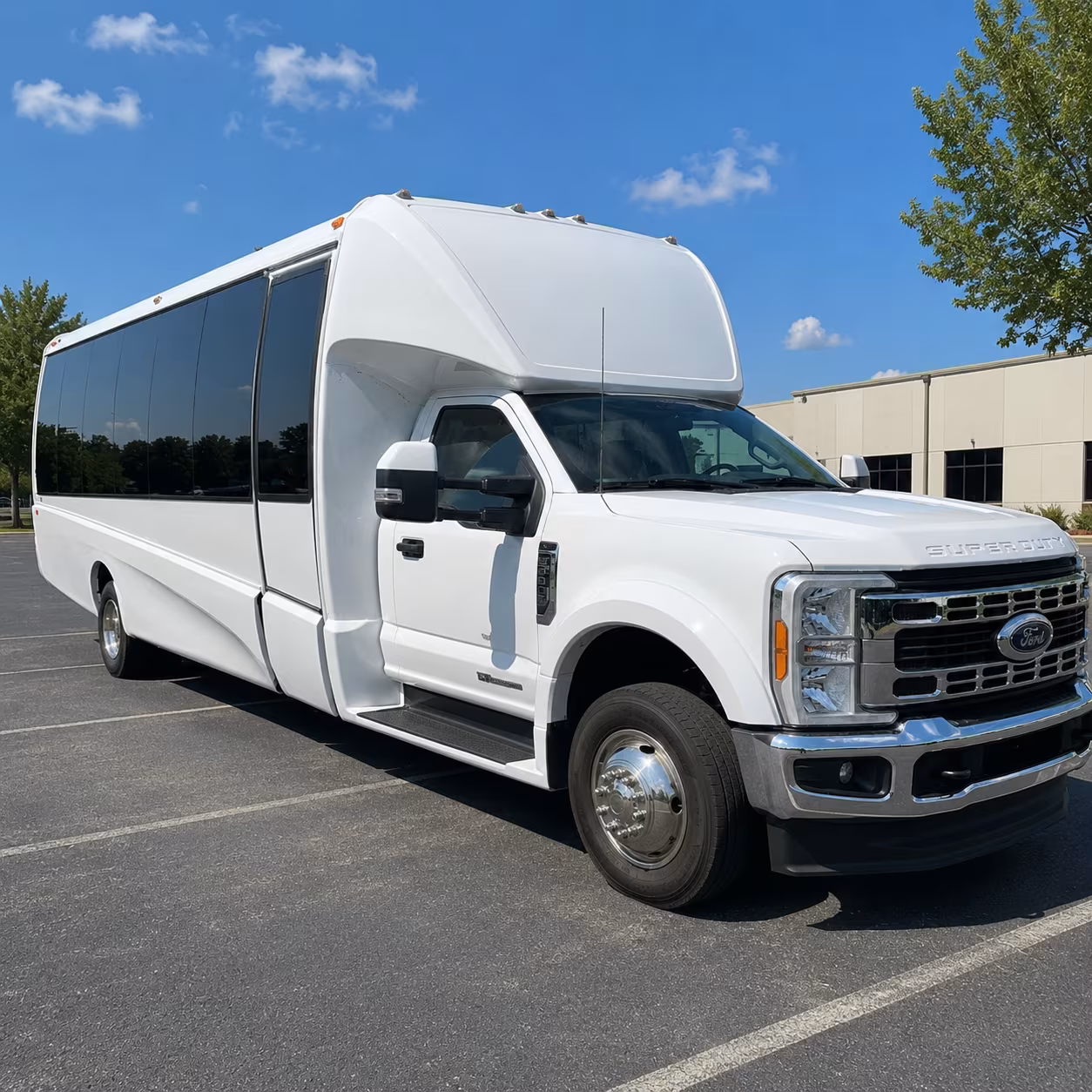 how the type of bus changes the price in longview texas