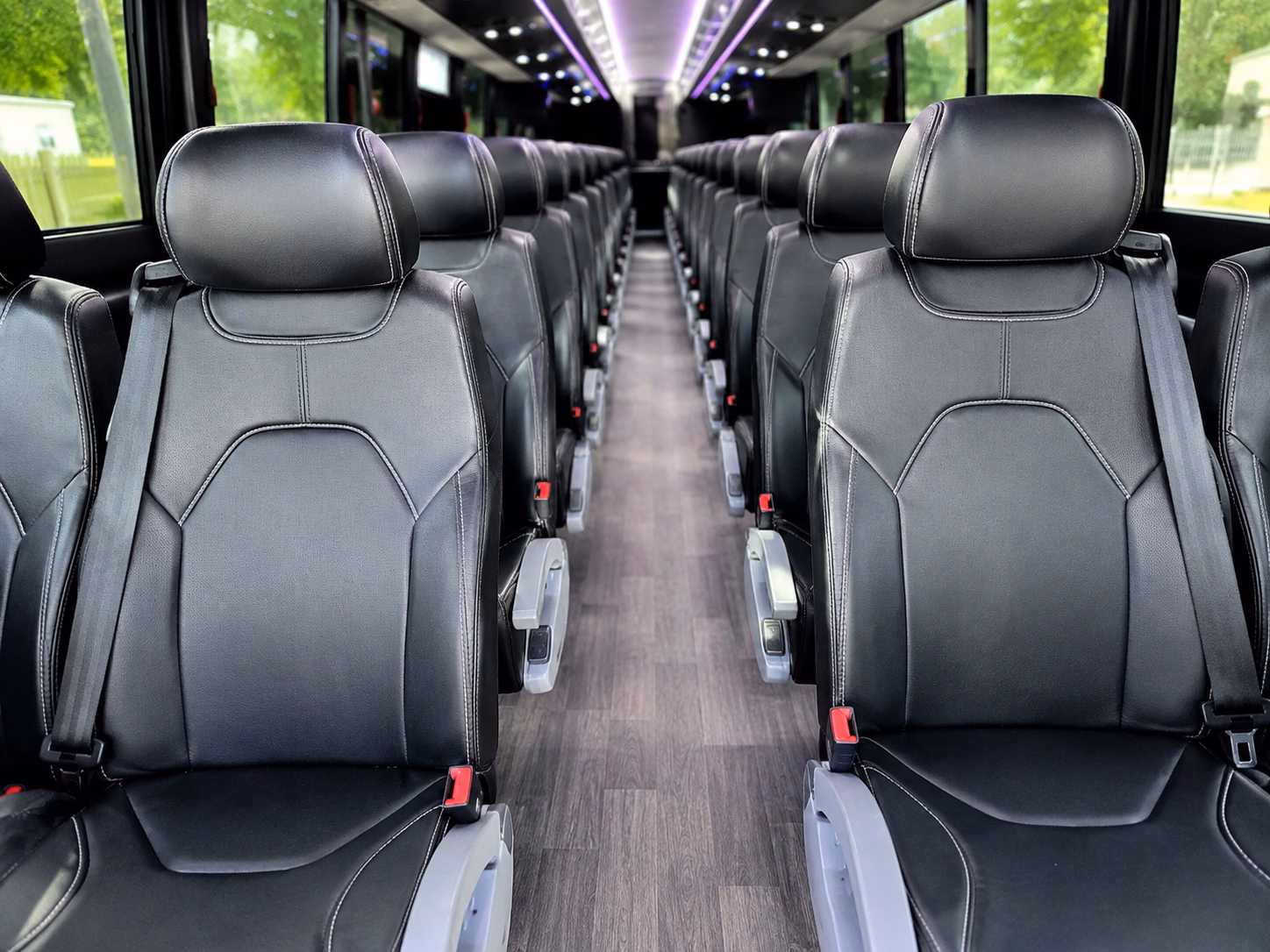 longview concert transportation onboard seating