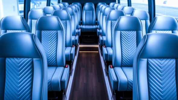 30 passenger minibus inside irving